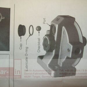 Racor RK2001101 Kontrollkugelkappenbaugruppe