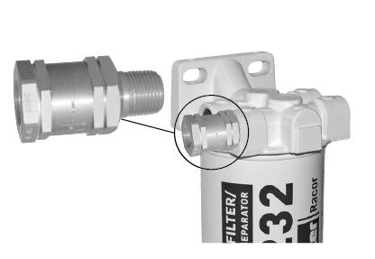 Valvola di ritegno Racor RK30770-3/8"NPTF